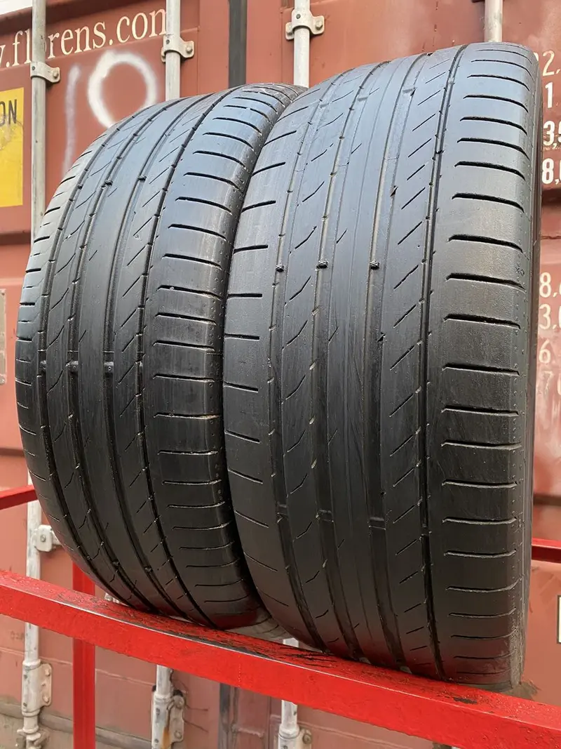 Пара б/у шин 235/55 R18 Continental ContiSportContact 5
