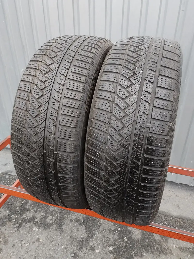 Пара б/у шин 235/55 R18 Continental ContiWinterContact TS 850 P