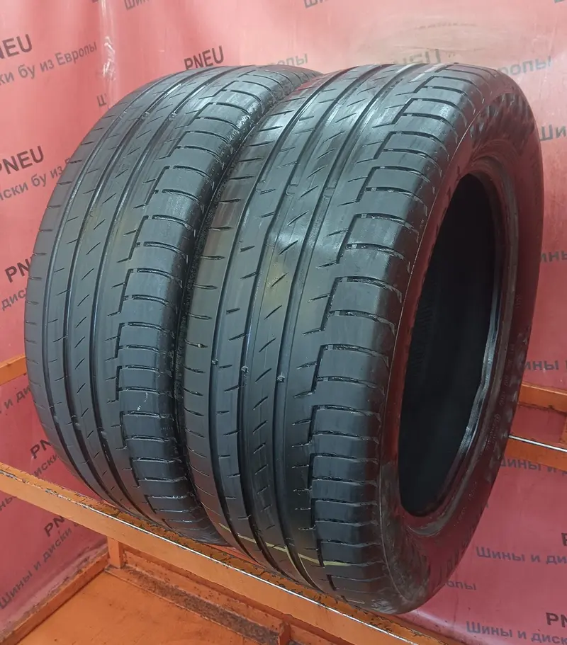 Пара б/у шин 235/55 R18 Continental PremiumContact 6
