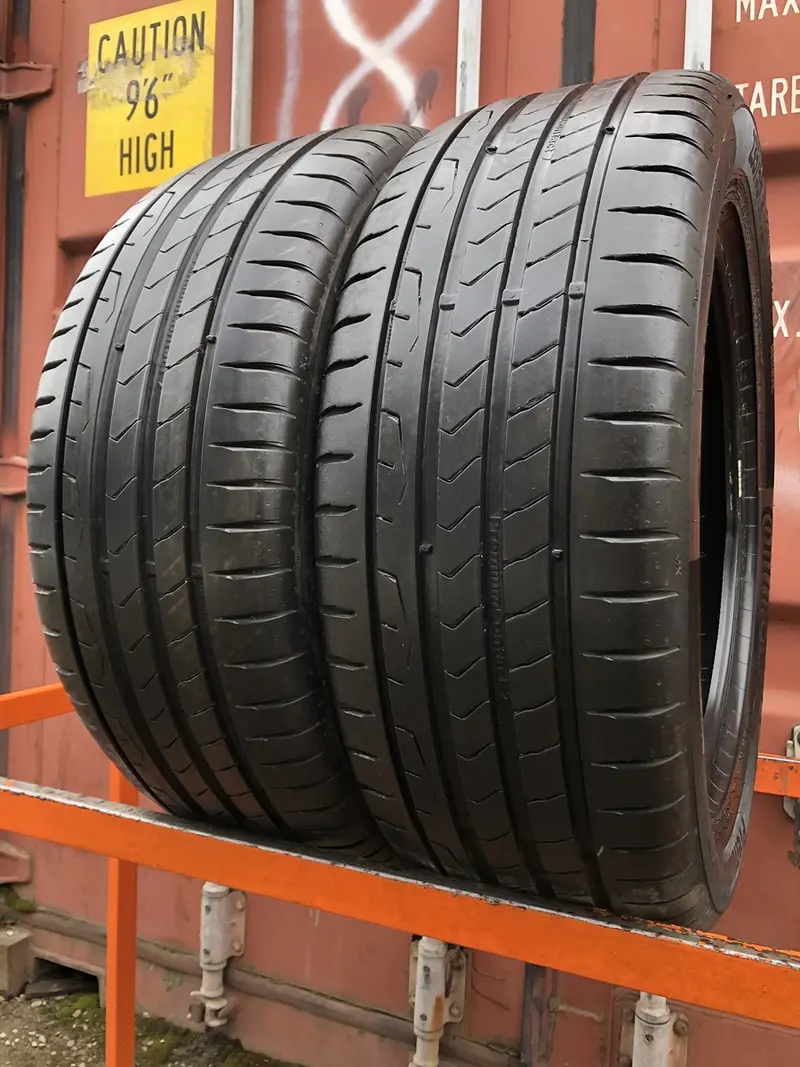 Пара б/у шин 235/55 R18 Continental PremiumContact 7