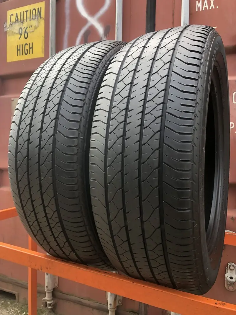 Пара б/у шин 235/55 R18 Dunlop SP Sport 270