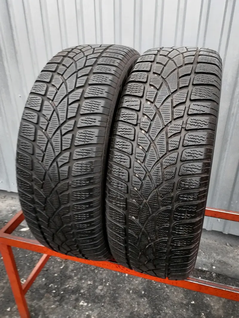 Пара б/у шин 235/55 R18 Dunlop SP Winter Sport 3D, фото 1