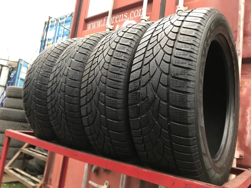 Комплект б/у шин 235/55 R18 Dunlop SP Winter Sport 3D
