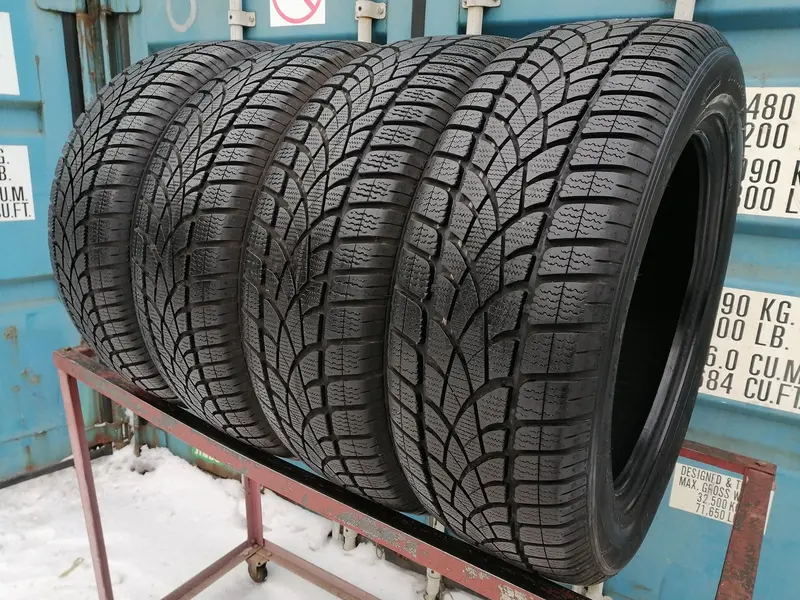 Комплект б/у шин 235/55 R18 Dunlop SP Winter Sport 3D