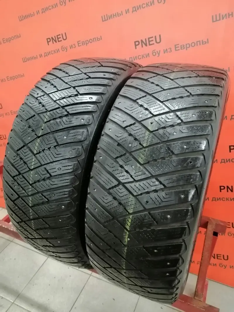 Пара б/у шин 235/55 R18 Goodyear Ultra Grip Ice Arctic