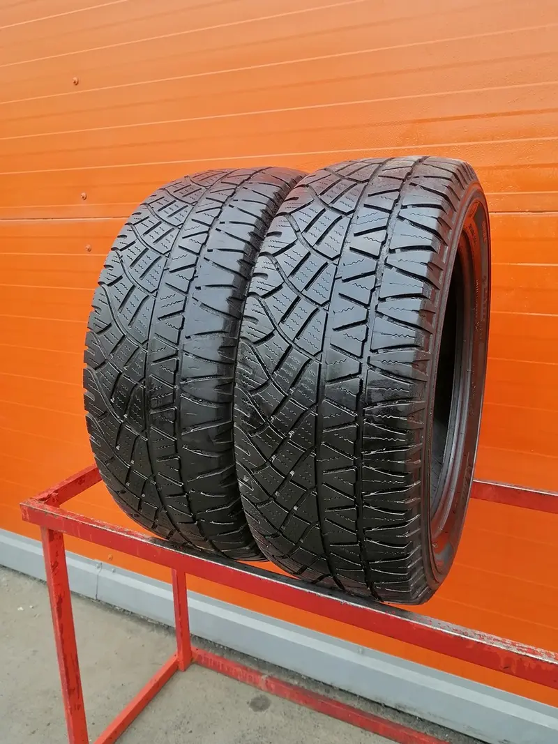 Пара б/у шин 235/55 R18 Michelin Latitude Cross, фото 1