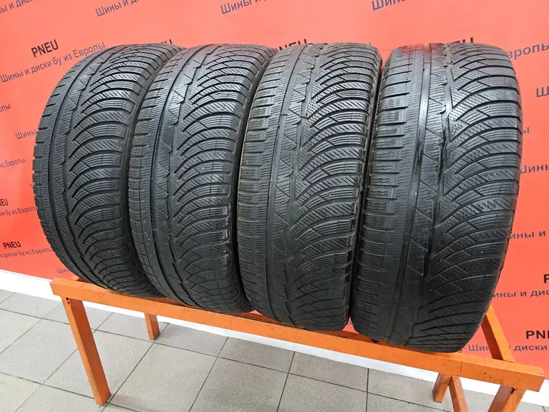Комплект б/у шин 235/55 R18 Michelin Pilot Alpin PA 4