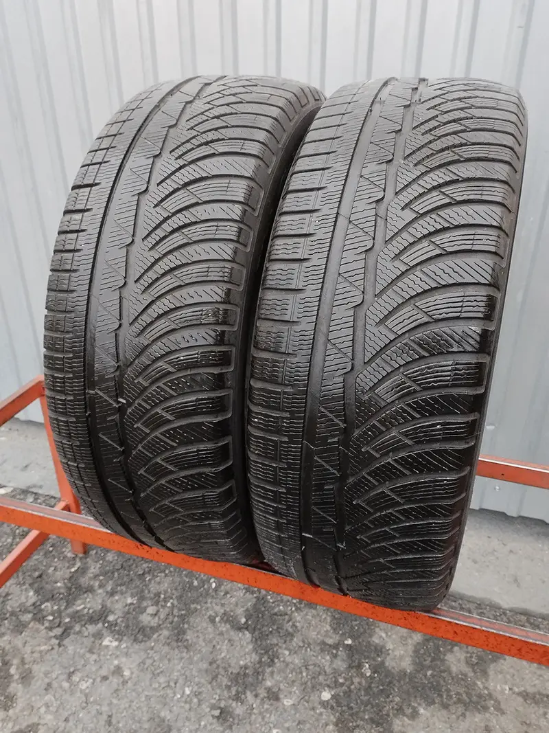Пара б/у шин 235/55 R18 Michelin Pilot Alpin PA 4
