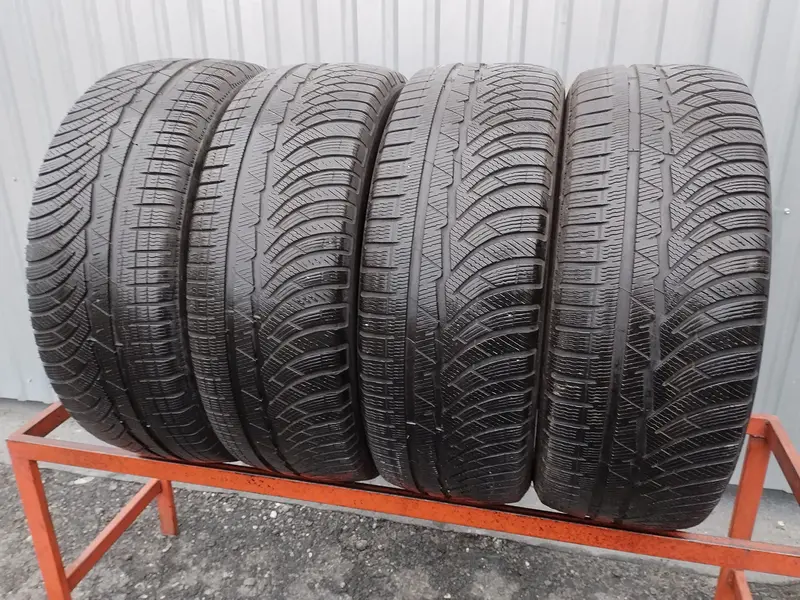 Комплект б/у шин 235/55 R18 Michelin Pilot Alpin PA 4