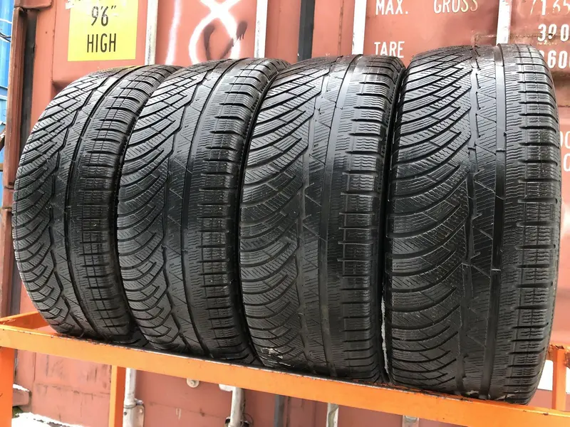 Комплект б/у шин 235/55 R18 Michelin Pilot Alpin PA 4