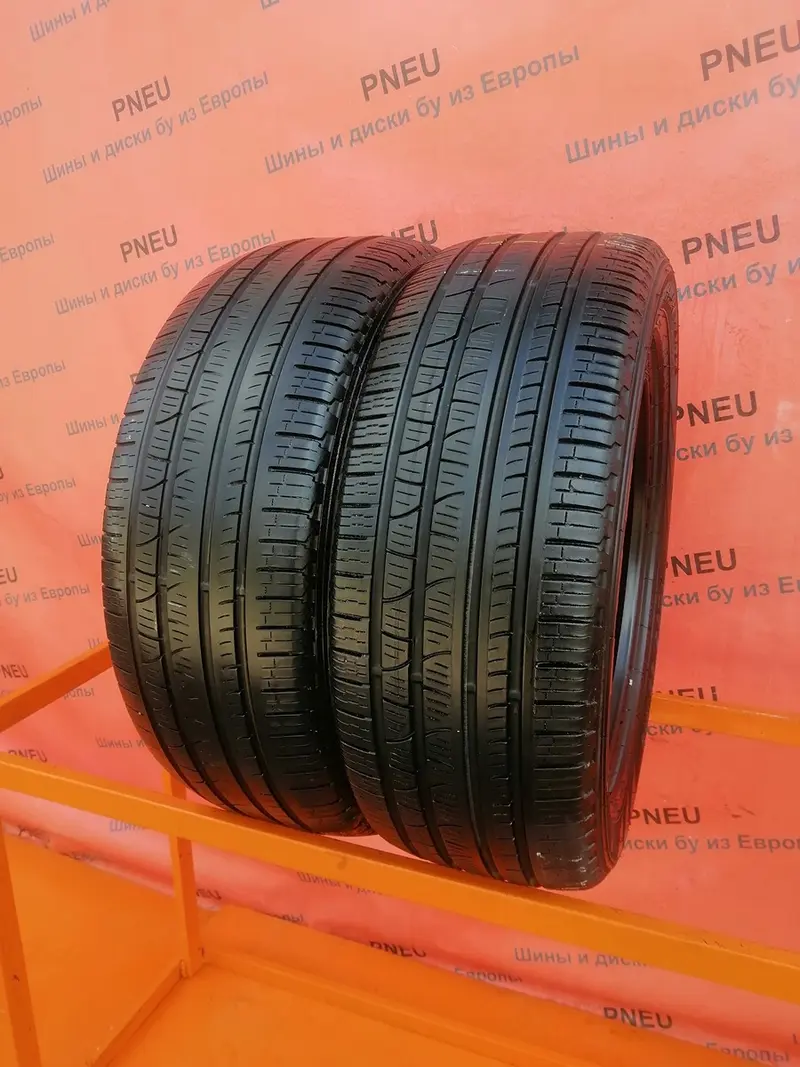 Пара б/у шин 235/55 R18 Pirelli Scorpion Verde All Season