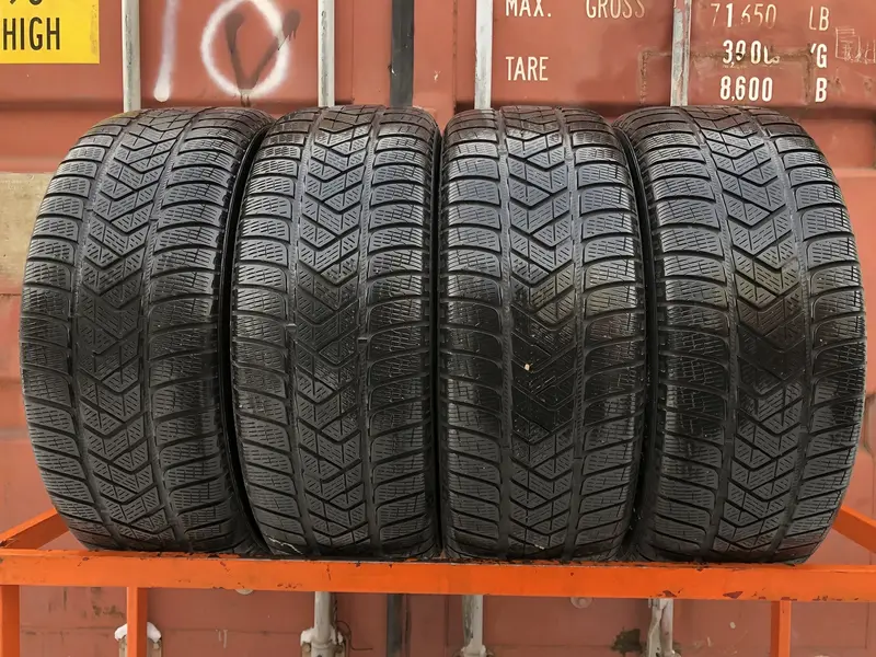 Комплект б/у шин 235/55 R18 Pirelli Scorpion Winter, фото 1