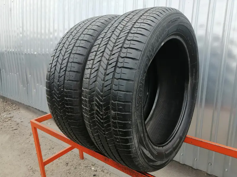 Пара б/у шин 235/55 R18 Yokohama Geolandar H/T G91A