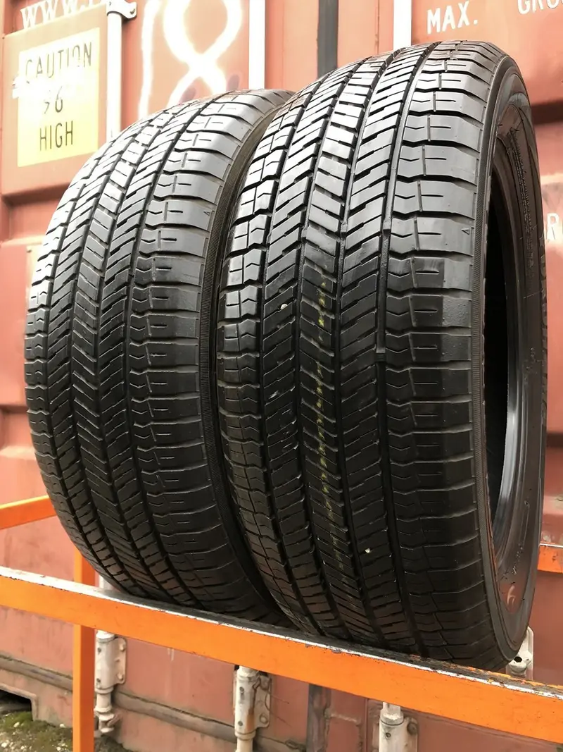 Пара б/у шин 235/55 R18 Yokohama Geolandar H/T G91A