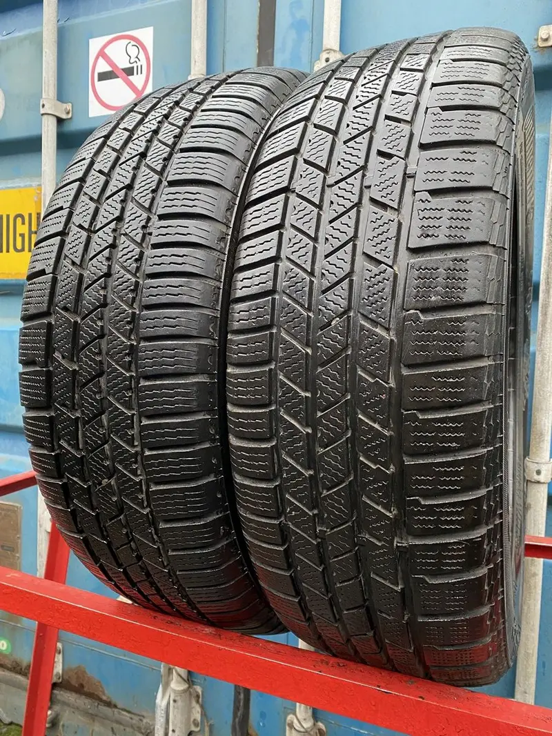 Пара б/у шин 235/55 R19 Continental ContiCrossContact Winter