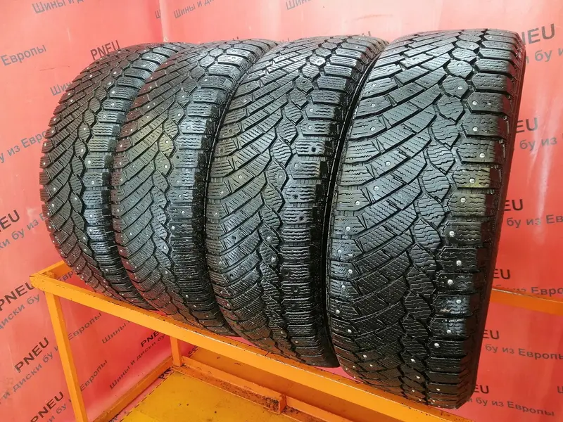 Комплект б/у шин 235/55 R19 Continental ContiIceContact 4x4