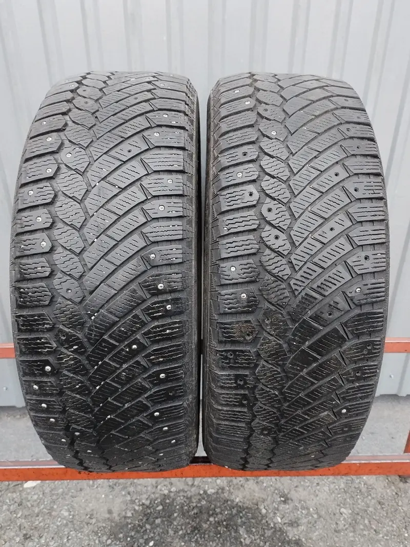 Пара б/у шин 235/55 R19 Continental ContiIceContact 4x4