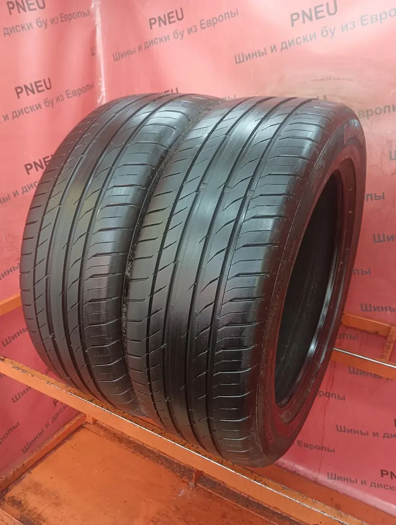 Пара б/у шин 235/55 R19 Continental ContiSportContact 5 SUV