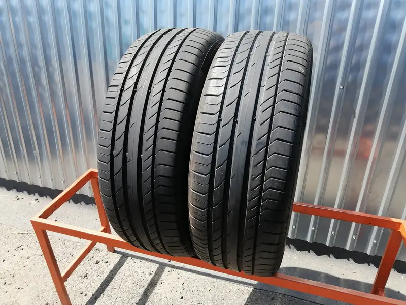 Пара б/у шин 235/55 R19 Continental ContiSportContact 5 SUV