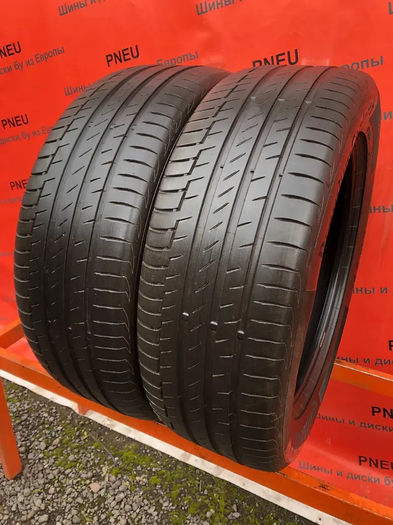 Пара б/у шин 235/55 R19 Continental PremiumContact 6