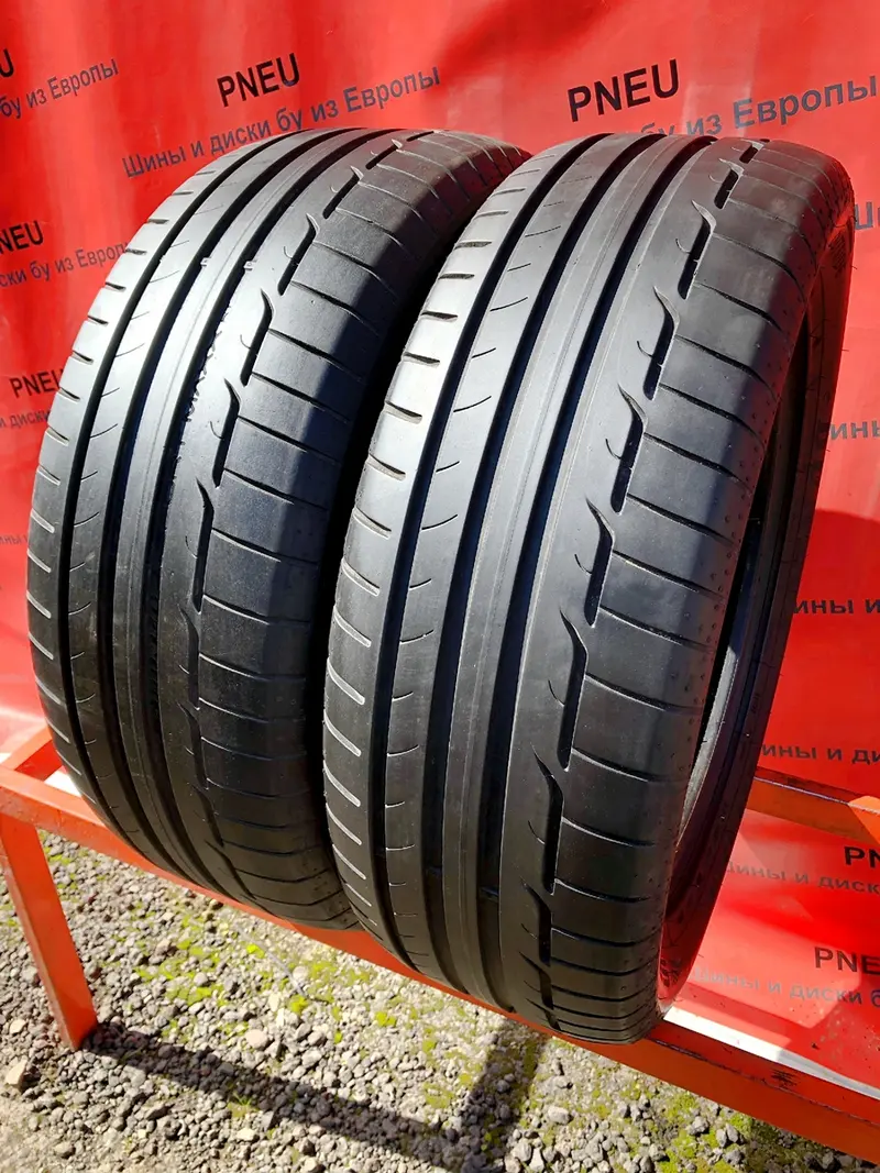 Пара б/у шин 235/55 R19 Dunlop SP Sport Maxx RT