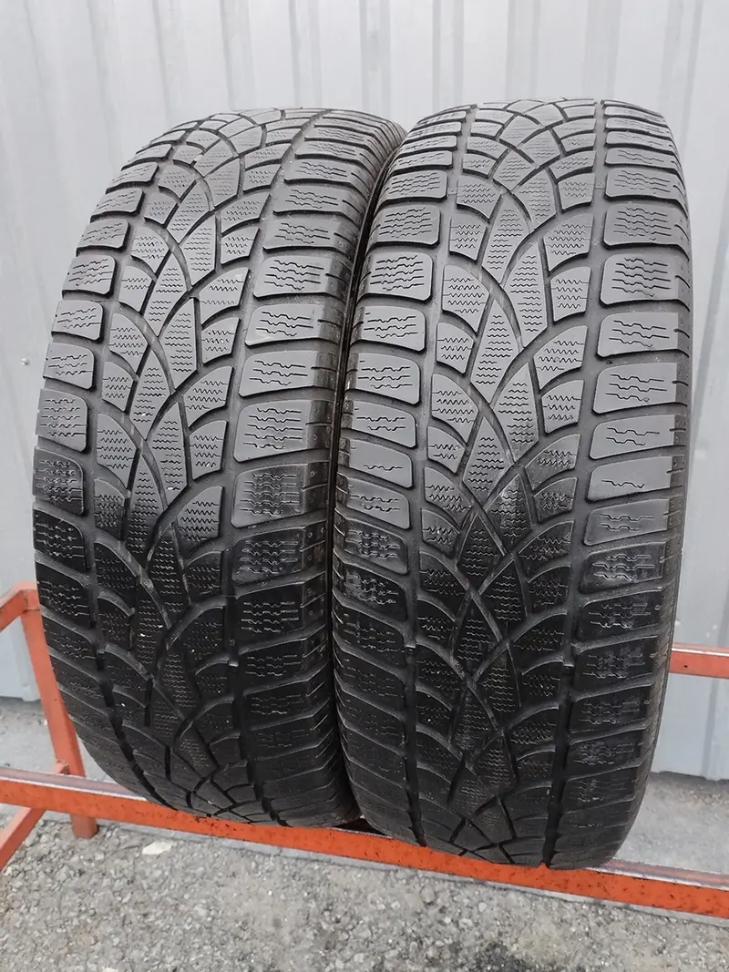 Пара б/у шин 235/55 R19 Dunlop SP Winter Sport 3D