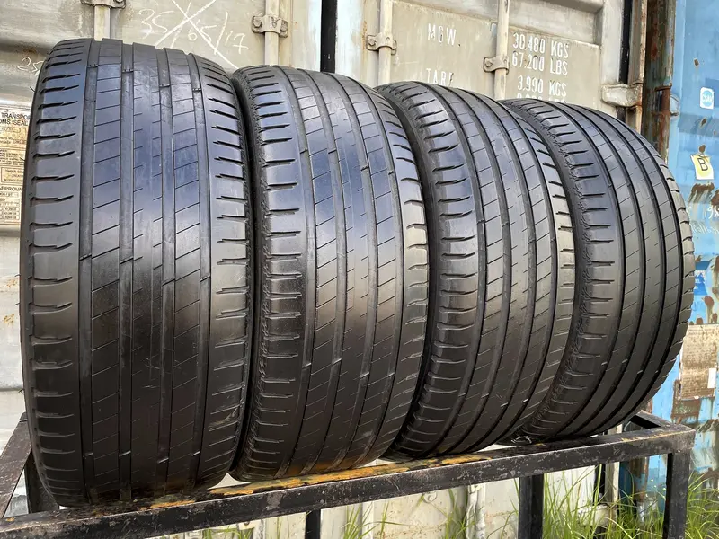 Комплект б/у шин 235/55 R19 Michelin Latitude Sport 3