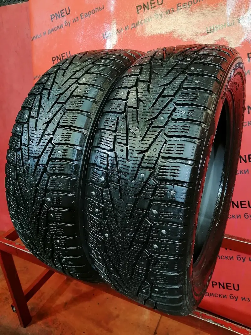 Пара б/у шин 235/55 R19 Nokian Hakkapeliitta 7 SUV