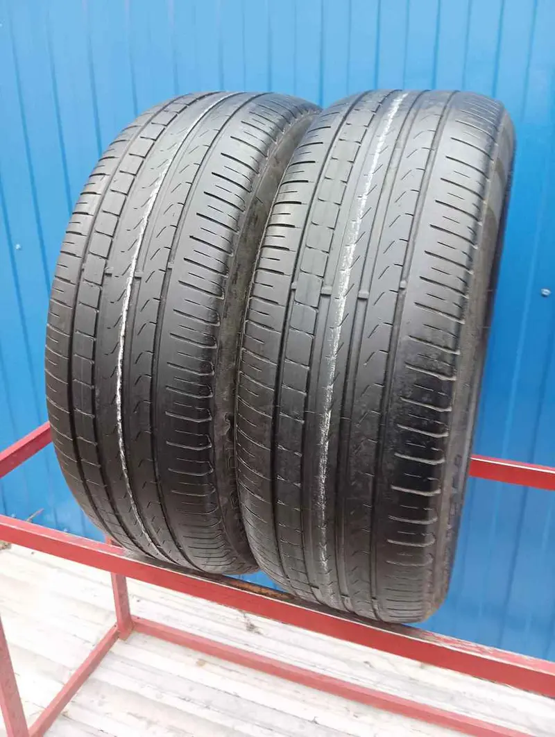Пара б/у шин 235/55 R19 Pirelli Scorpion Verde RunFlat, фото 1
