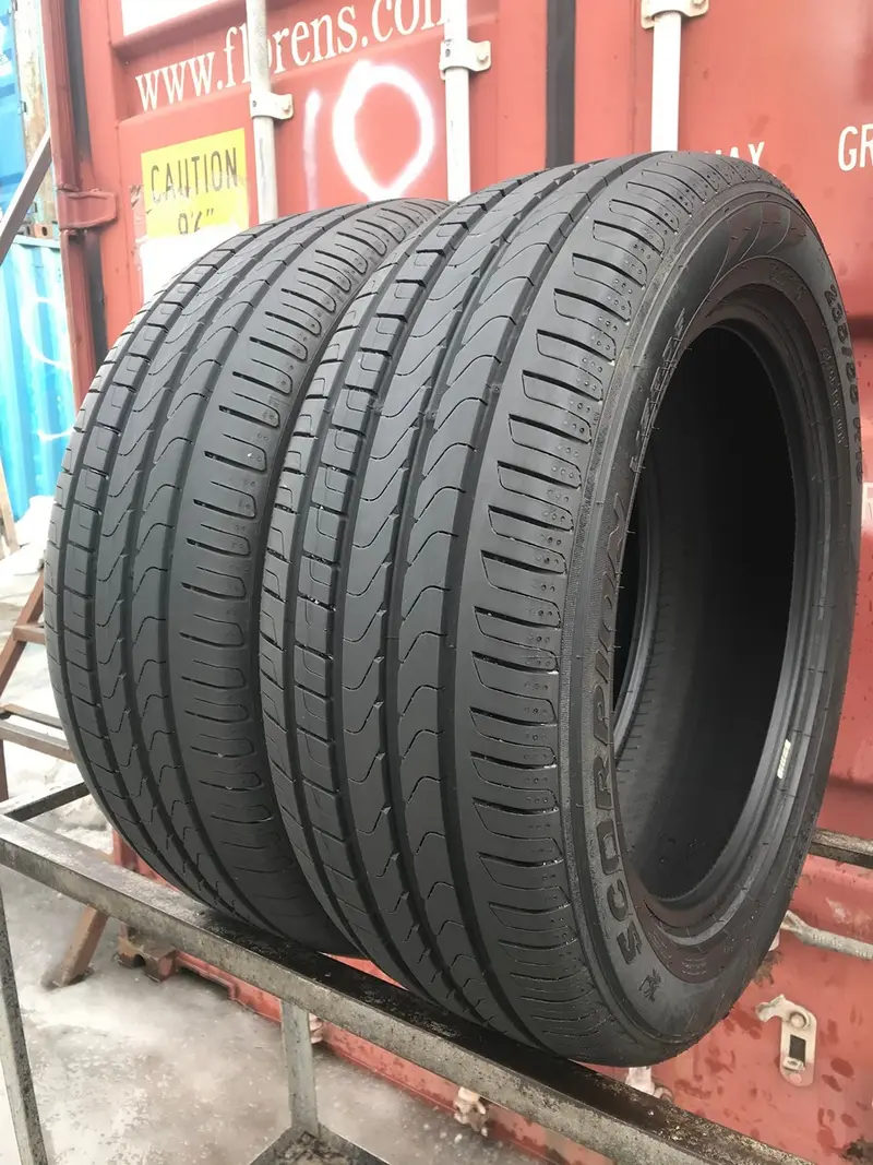 Пара б/у шин 235/55 R19 Pirelli Scorpion Verde RunFlat, фото 1