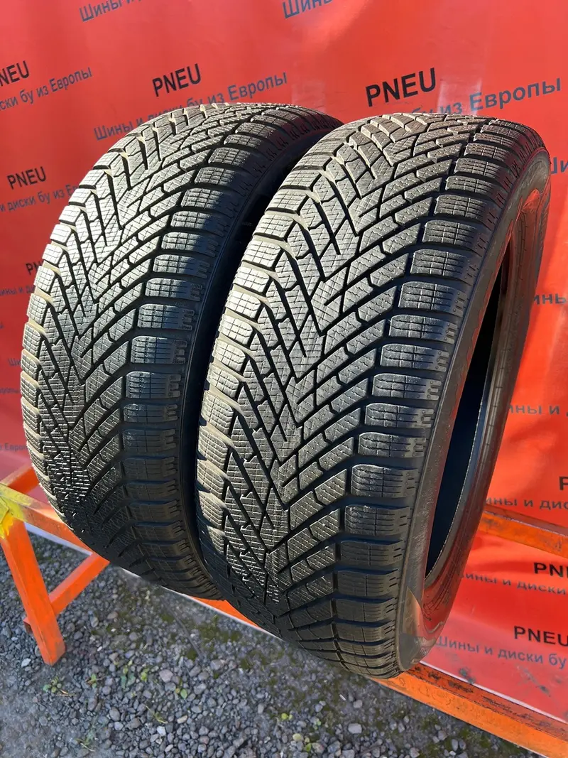 Пара б/у шин 235/55 R19 Pirelli Scorpion Winter 2