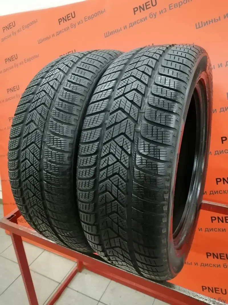 Пара б/у шин 235/55 R19 Pirelli Scorpion Winter