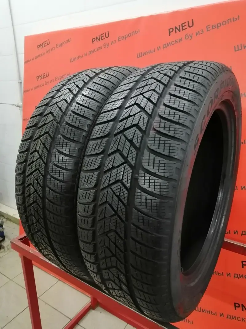 Пара новых шин 235/55 R19 Pirelli Scorpion Winter, фото 1