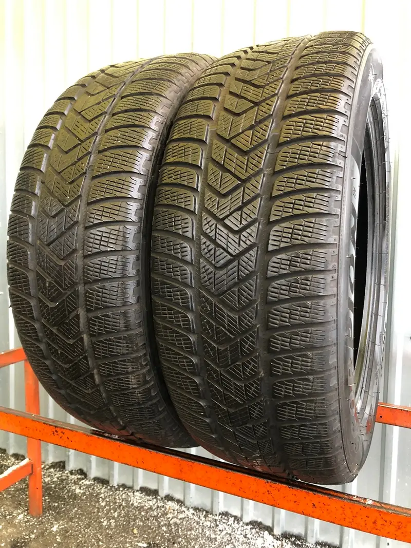 Пара б/у шин 235/55 R19 Pirelli Scorpion Winter