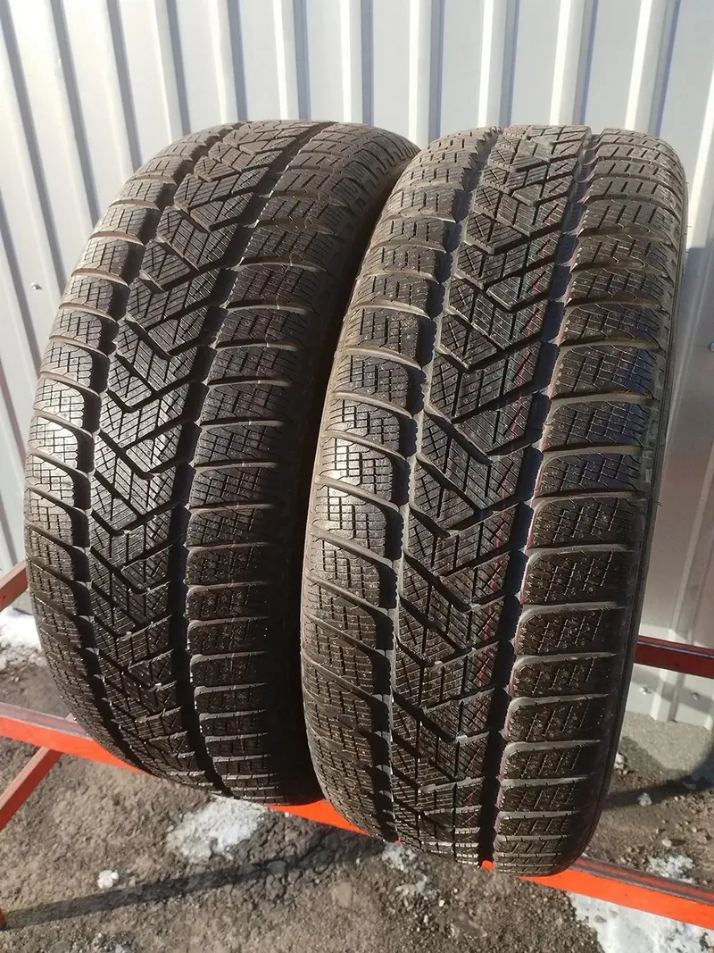 Пара б/у шин 235/55 R19 Pirelli Scorpion Winter