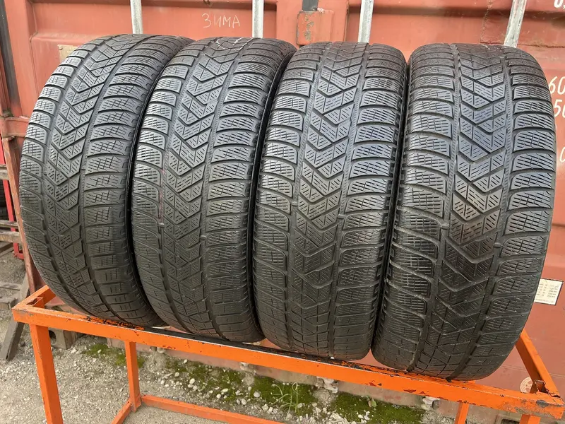 Комплект б/у шин 235/55 R19 Pirelli Scorpion Winter, фото 1