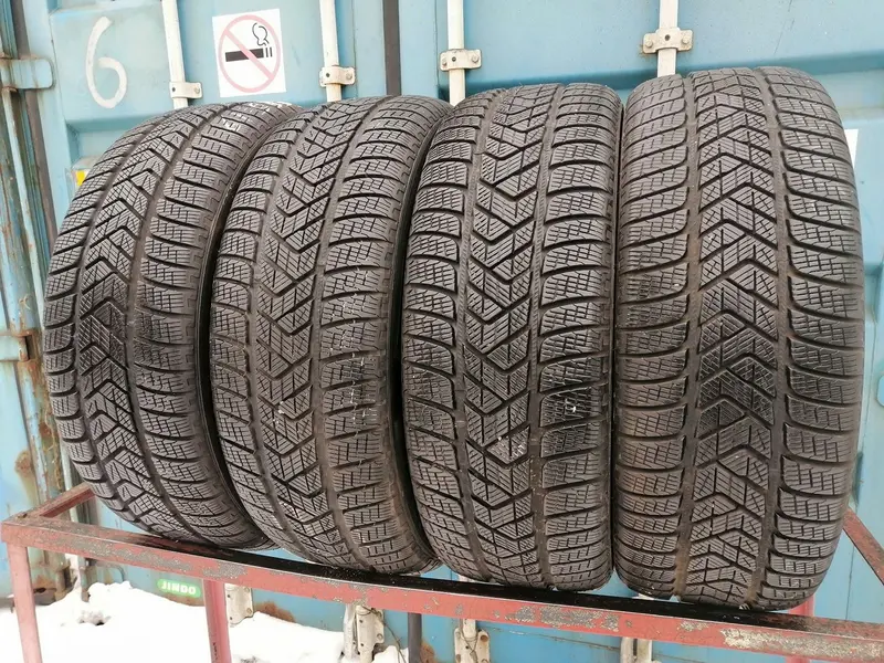 Комплект б/у шин 235/55 R19 Pirelli Scorpion Winter, фото 1