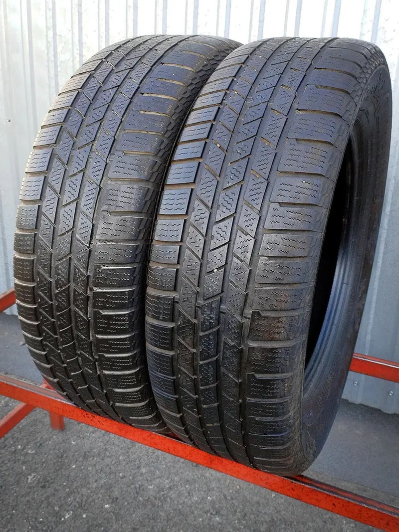 Пара б/у шин 235/60 R17 Continental ContiCrossContact Winter