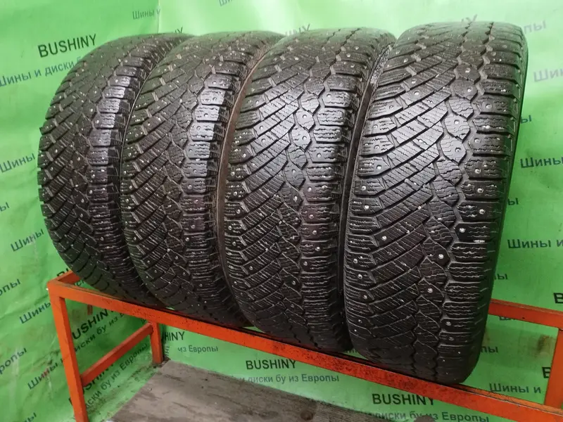 Комплект б/у шин 235/60 R18 Continental ContiIceContact 4x4