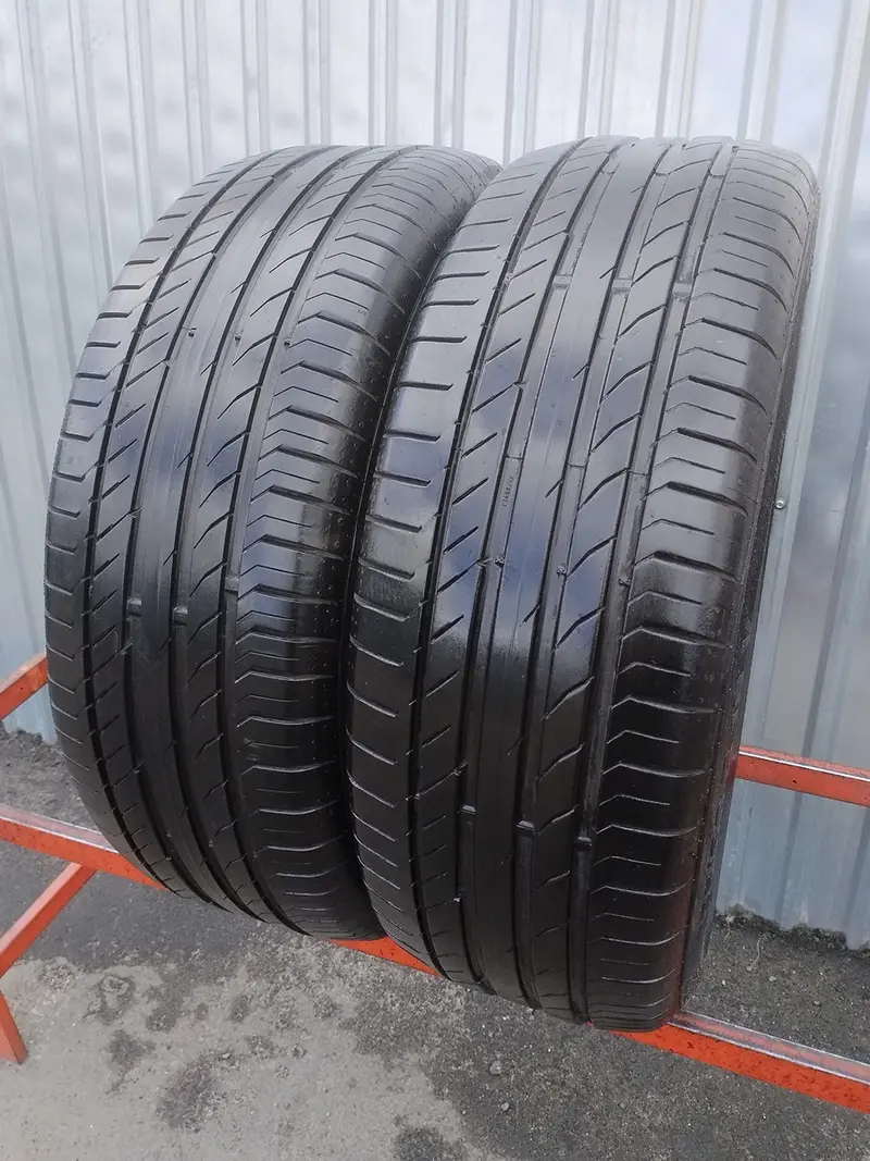 Пара б/у шин 235/60 R18 Continental ContiSportContact 5 SUV