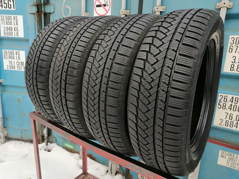 Комплект б/у шин 235/60 R18 Continental ContiWinterContact TS 850 P