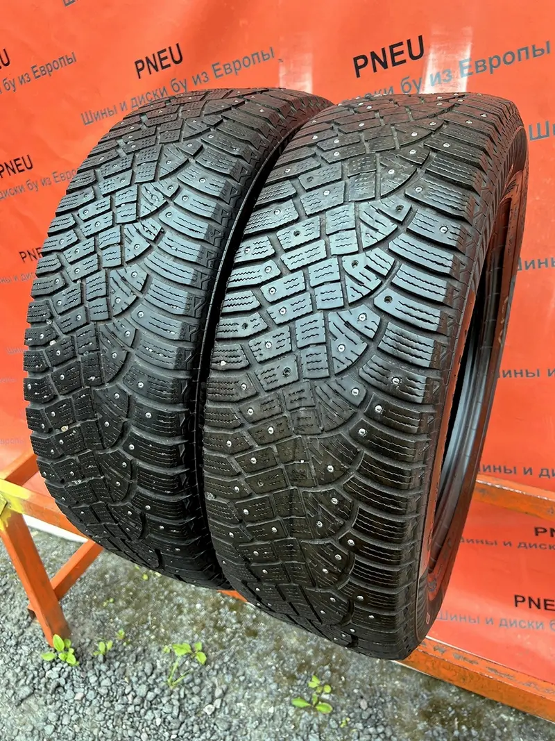 Пара б/у шин 235/60 R18 Continental IceContact 2