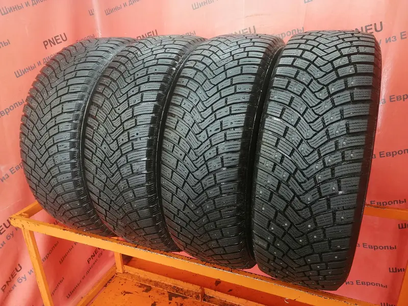 Комплект б/у шин 235/60 R18 Continental IceContact 3