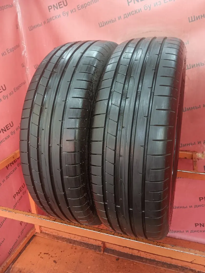 Пара б/у шин 235/60 R18 Dunlop SP Sport Maxx RT 2 SUV