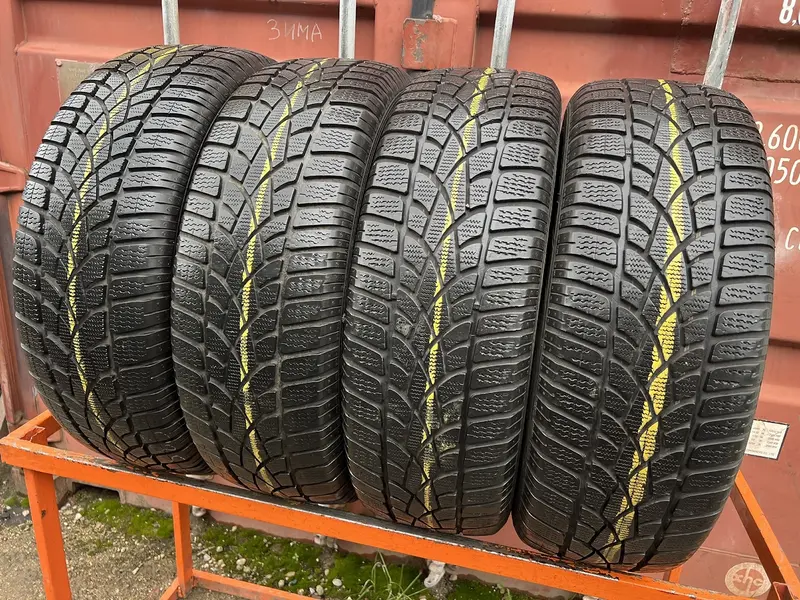 Комплект б/у шин 235/60 R18 Dunlop SP Winter Sport 3D