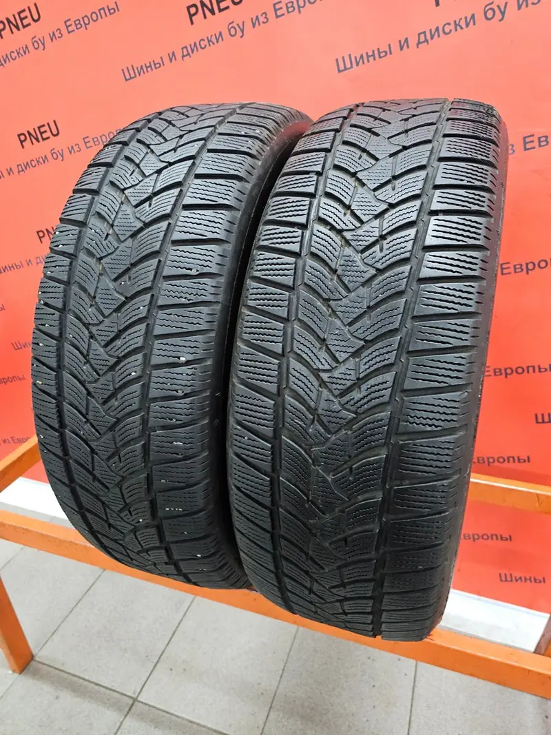Пара б/у шин 235/60 R18 Dunlop Winter Sport 5 SUV
