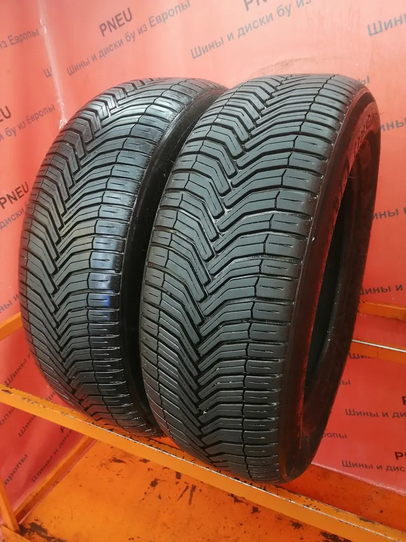 Пара б/у шин 235/60 R18 Michelin CrossClimate, фото 1