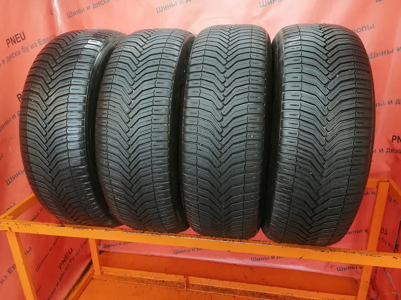Комплект б/у шин 235/60 R18 Michelin CrossClimate, фото 1