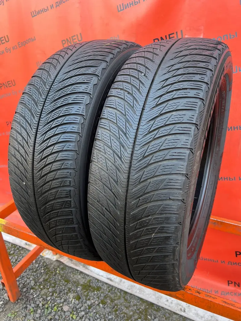 Пара б/у шин 235/60 R18 Michelin Pilot Alpin 5 SUV
