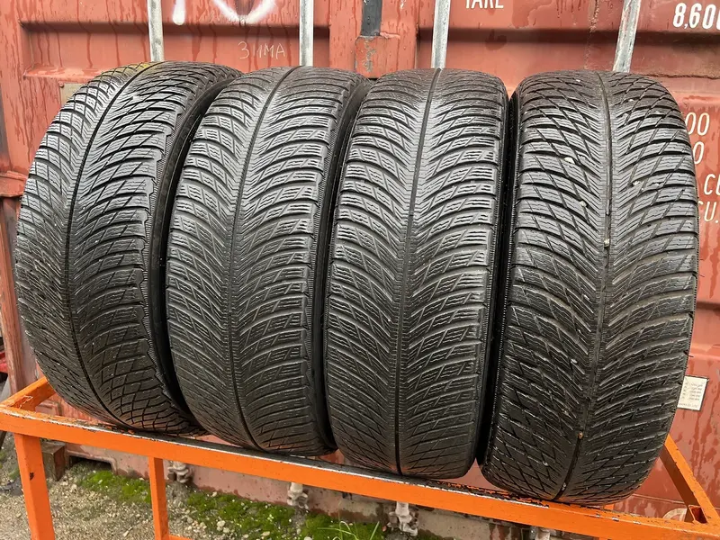 Комплект б/у шин 235/60 R18 Michelin Pilot Alpin 5 SUV